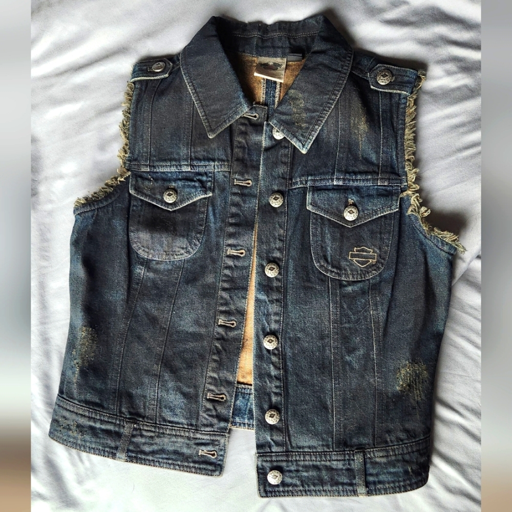 Harley-Davidson Denim Vest